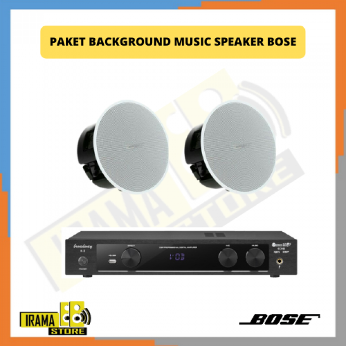 Paket Background Music Indoor Speaker Ceiling Bose - 2 Speaker